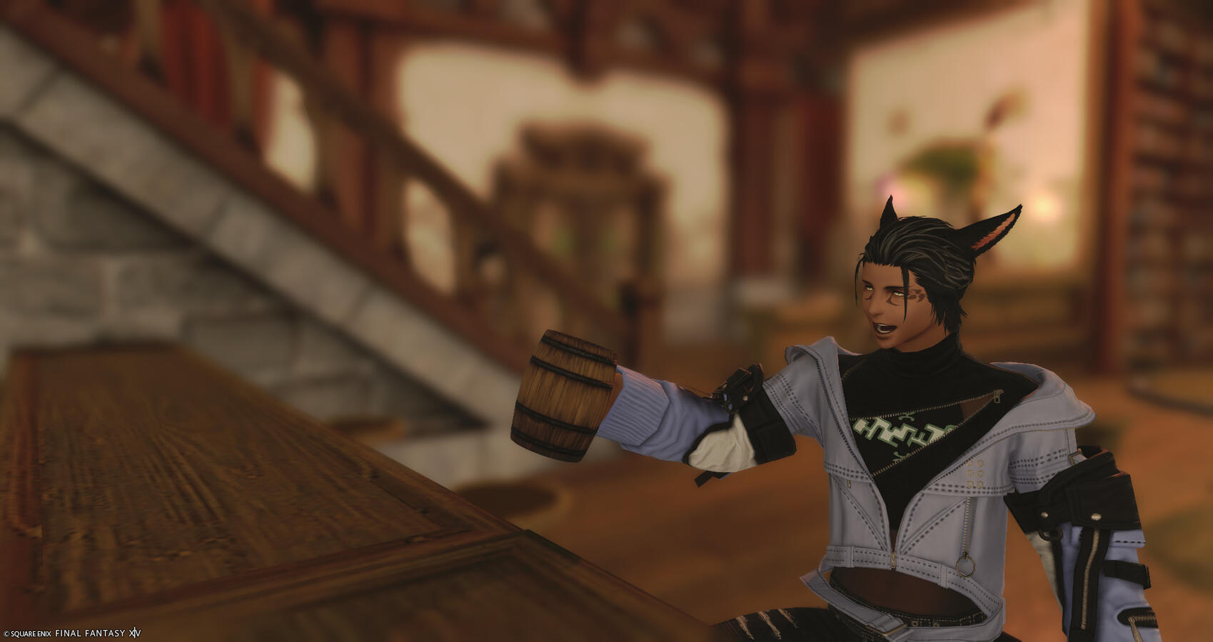 Patron at the bar Patron at the bar